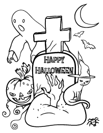 Halloween Coloring Page